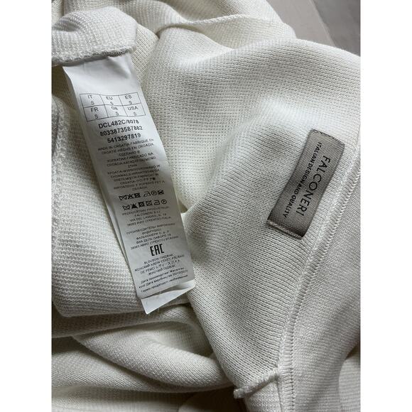 Falconeri Ivory Jacket With Lapels Size S - Picture 3 of 3